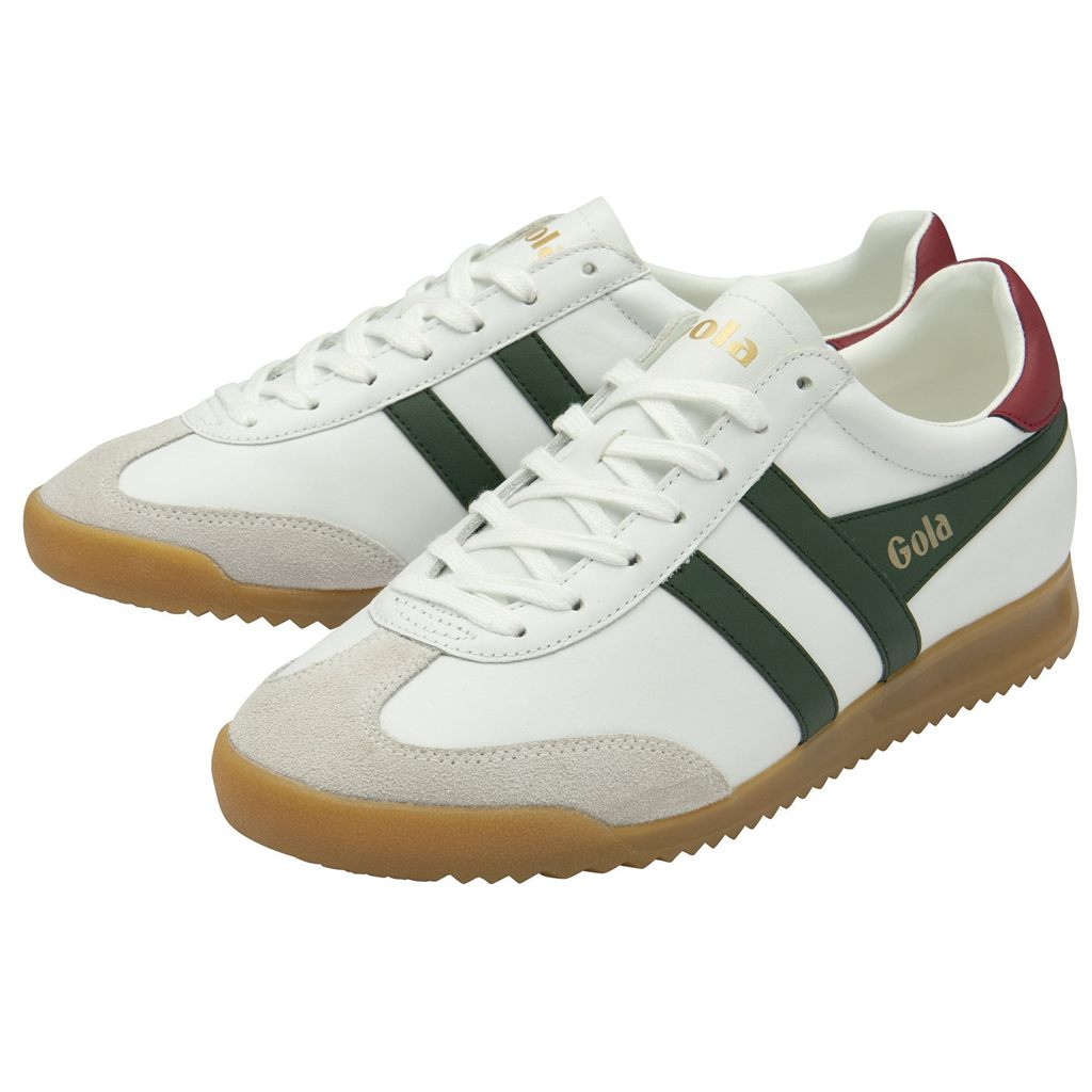 Gola Classics Torpedo Leather Sneakers Fehér Mélypiros Hungary | SMH-069841