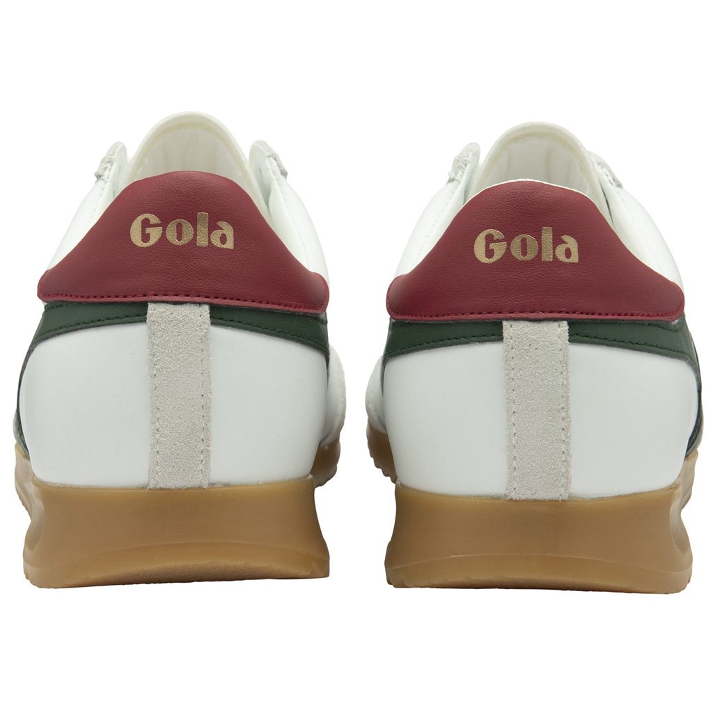 Gola Classics Torpedo Leather Sneakers Fehér Mélypiros Hungary | SMH-069841
