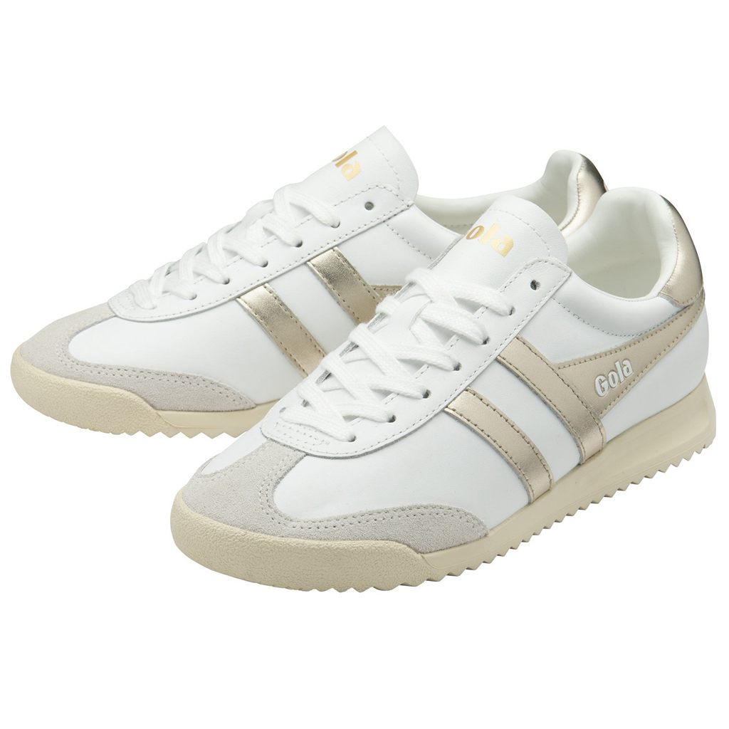 Gola Classics Torpedo Mirror Sneakers Fehér Arany Fehér Hungary | CDA-719354