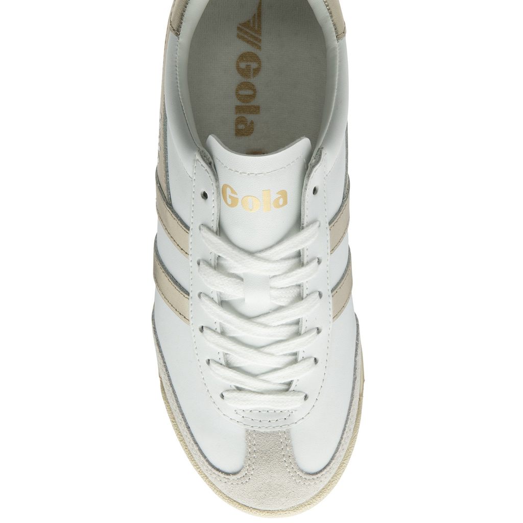 Gola Classics Torpedo Mirror Sneakers Fehér Arany Fehér Hungary | CDA-719354