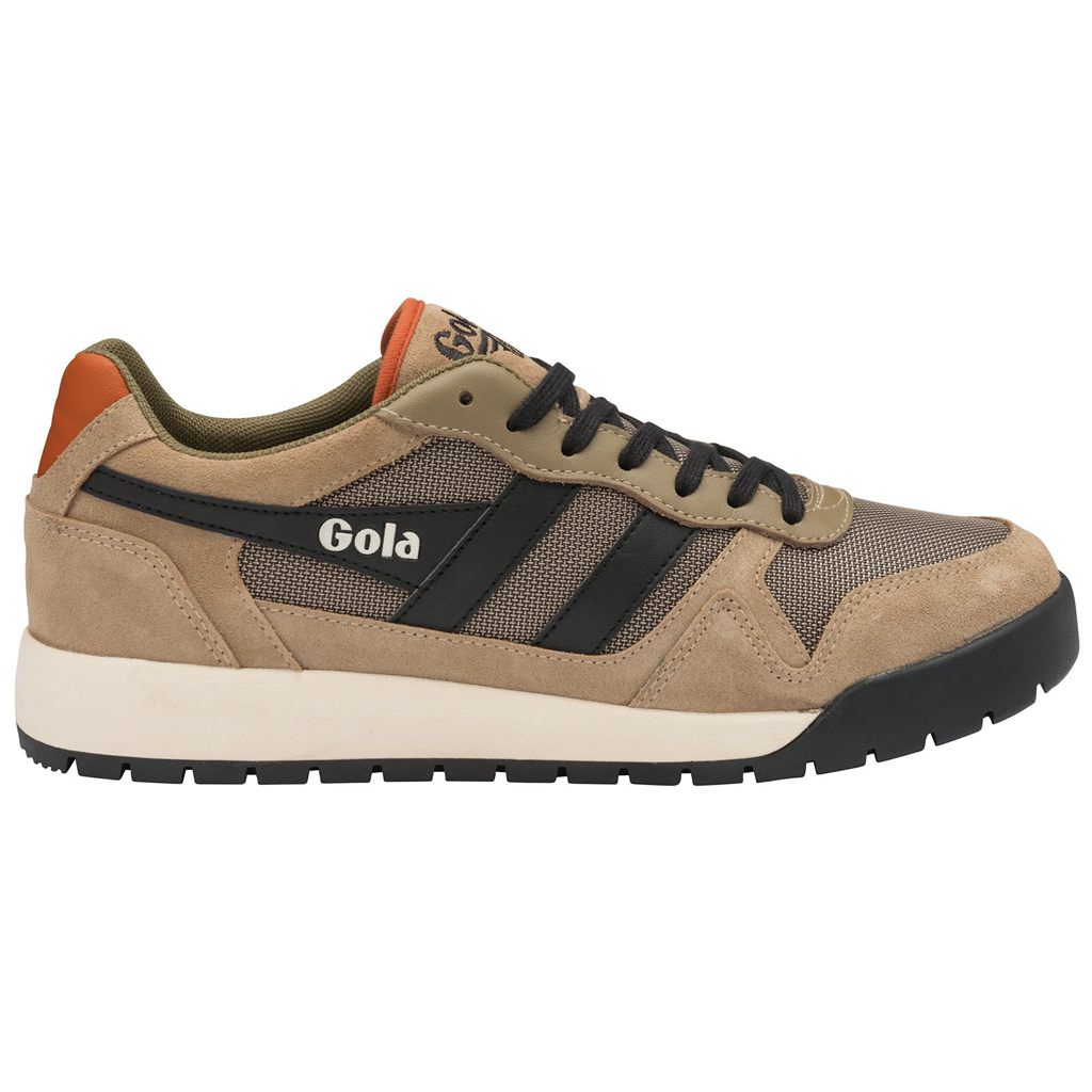 Gola Classics Trek Low Sneakers Fekete Narancssárga Hungary | UET-073592