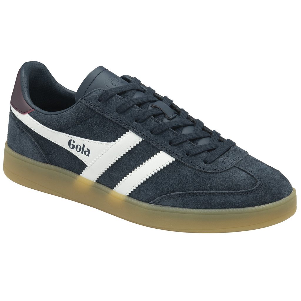 Gola Classics Viper Sneakers Sötétkék Fehér Bordó Hungary | PUI-415872