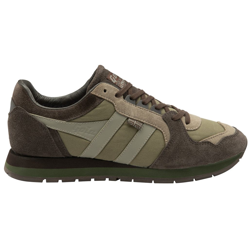 Gola Made in England - 1905 Ranger Engineered Garment Sneakers Barna Khaki Hungary | EDK-813265