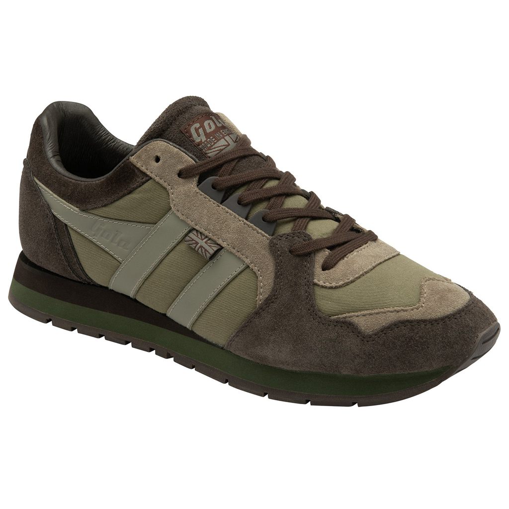 Gola Made in England - 1905 Ranger Engineered Garment Sneakers Barna Khaki Hungary | EDK-813265