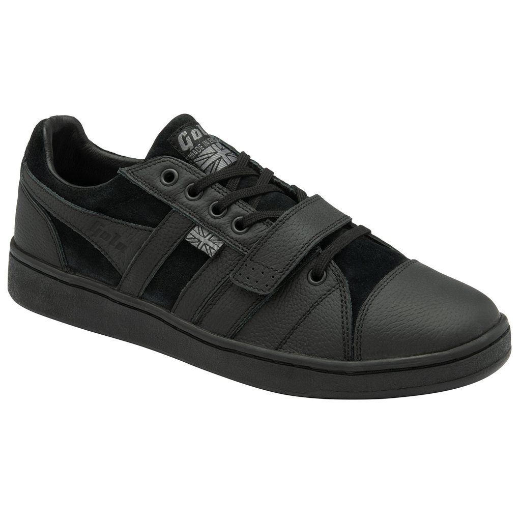 Gola Made in England - 1905 Sentry Engineered Garment Sneakers Fekete Fekete Hungary | ZOD-576812