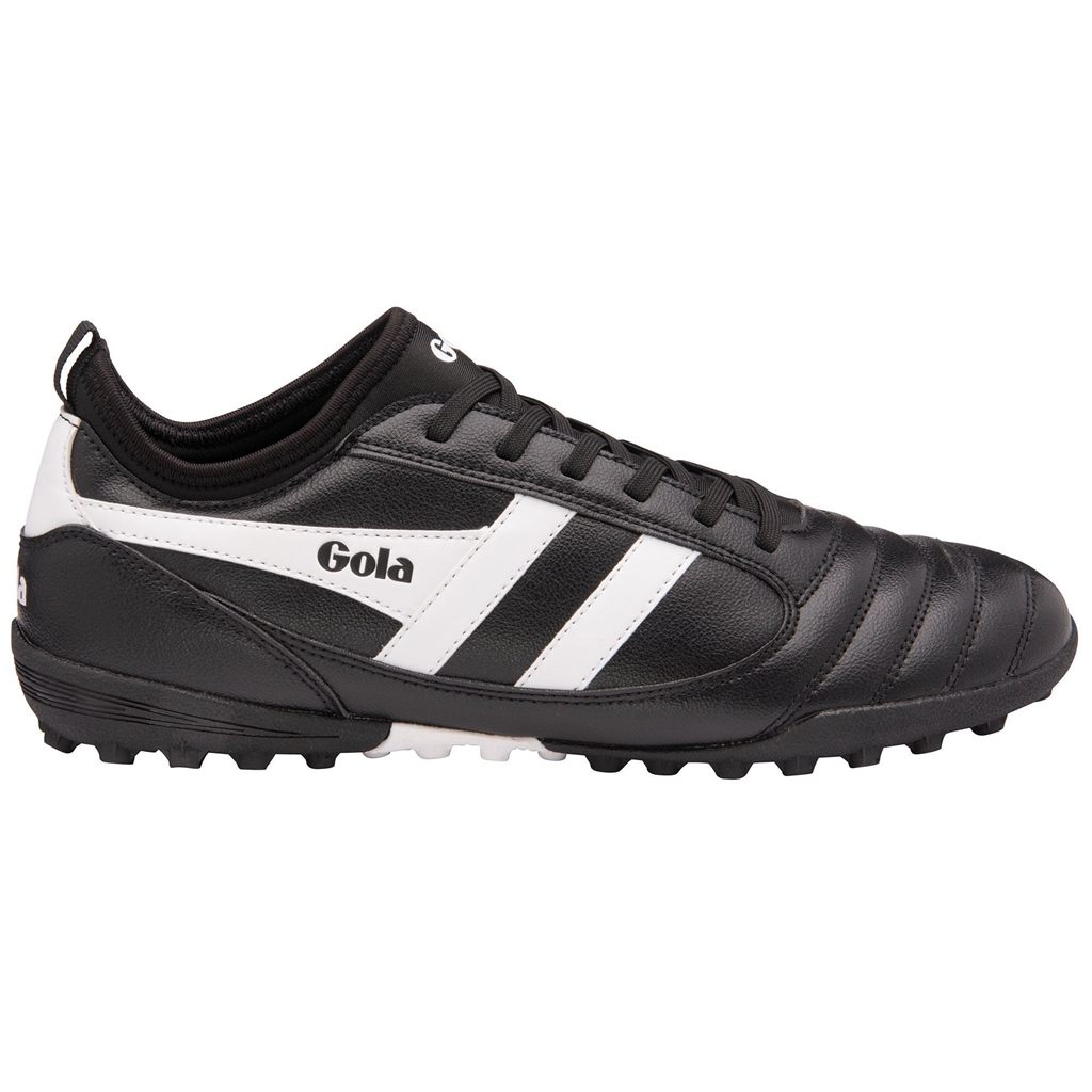 Gola Performance Adults Ceptor Turf Sneakers Fekete Fehér Hungary | ONK-504617