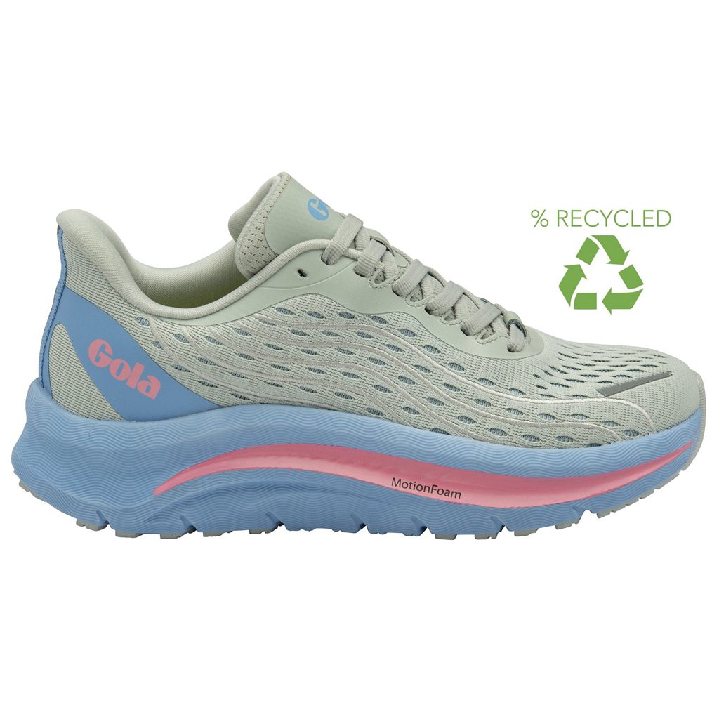 Gola Performance Alzir Speed Sneakers Világos Szürke Kék Rózsaszín Hungary | OXG-614805