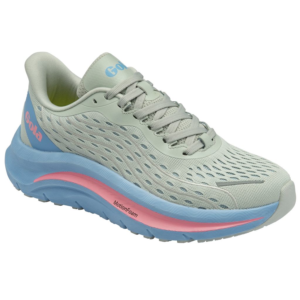 Gola Performance Alzir Speed Sneakers Világos Szürke Kék Rózsaszín Hungary | OXG-614805