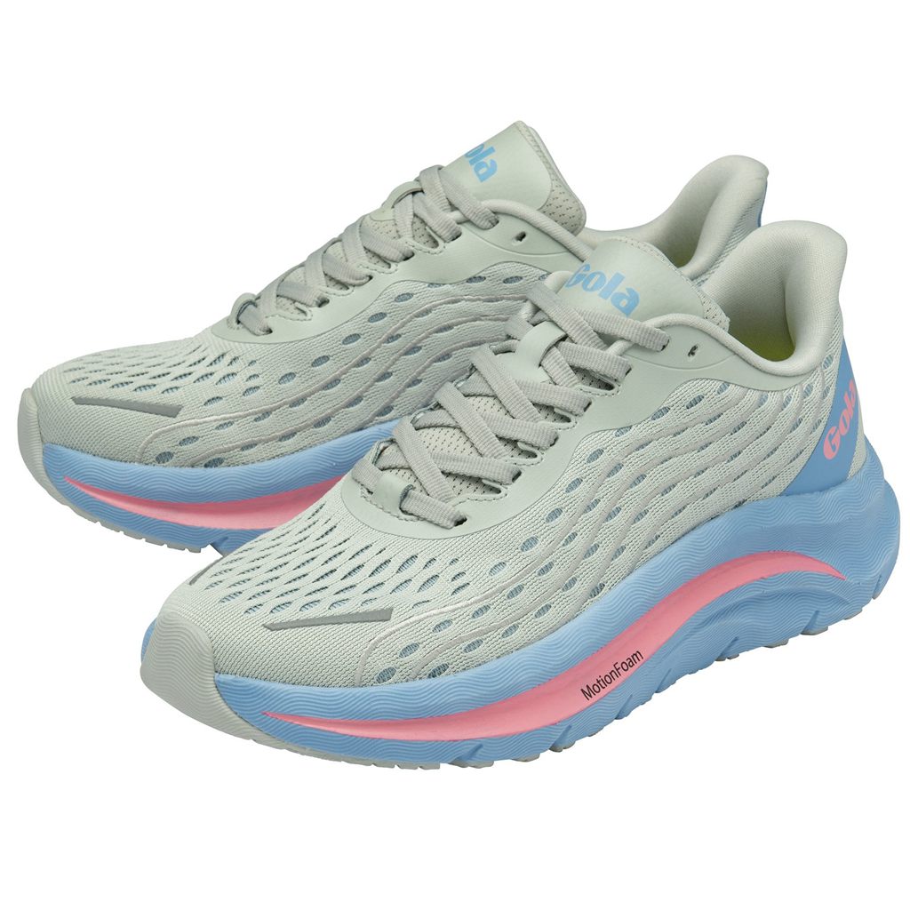 Gola Performance Alzir Speed Sneakers Világos Szürke Kék Rózsaszín Hungary | OXG-614805