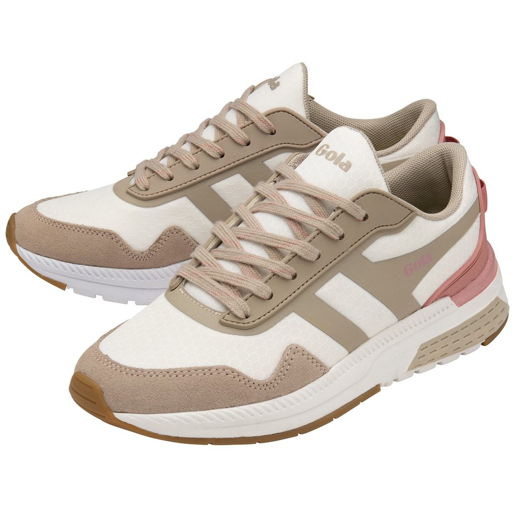 Gola Performance Atomics Sneakers Fehér Szürke Rózsaszín Hungary | HYF-589602