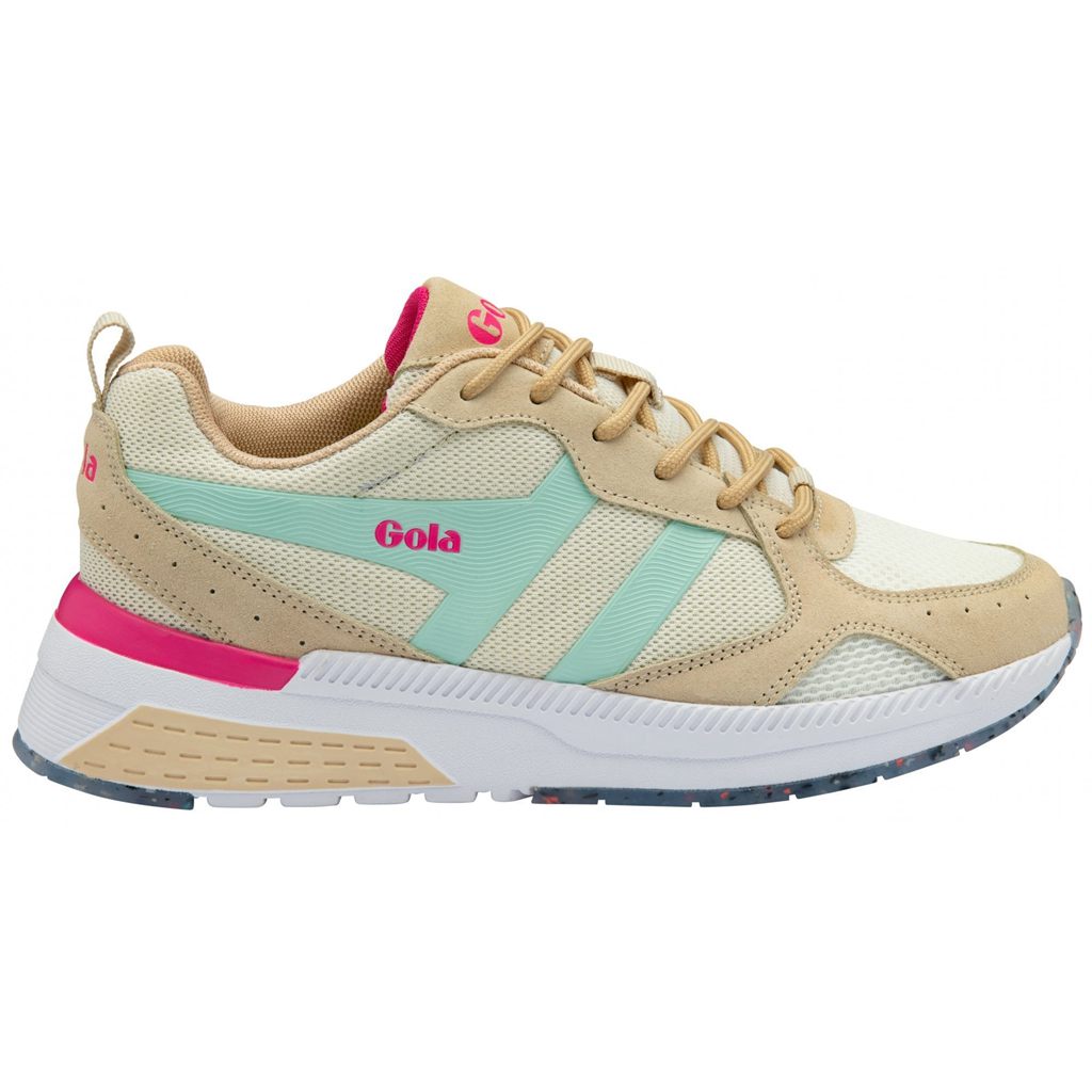 Gola Performance Navis Sneakers Fehér Kék Rózsaszín Hungary | FGT-739650