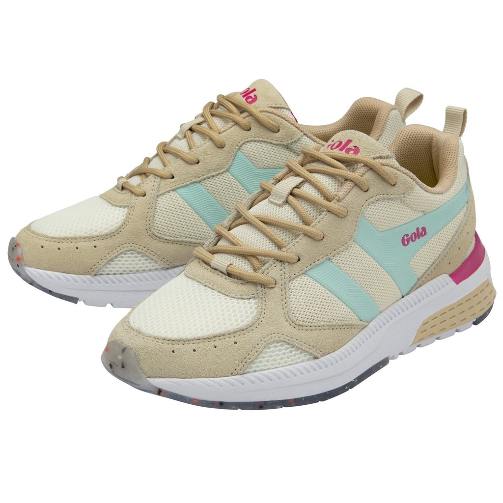 Gola Performance Navis Sneakers Fehér Kék Rózsaszín Hungary | FGT-739650