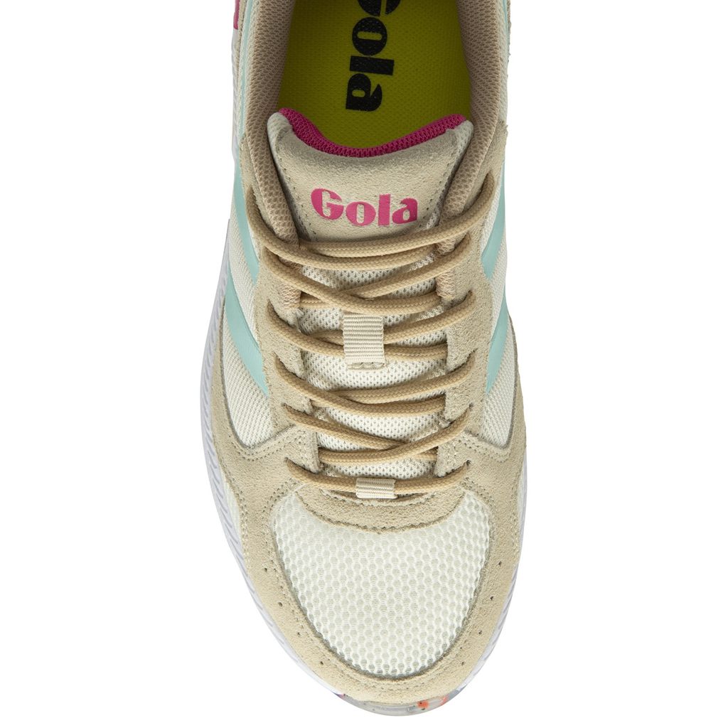 Gola Performance Navis Sneakers Fehér Kék Rózsaszín Hungary | FGT-739650