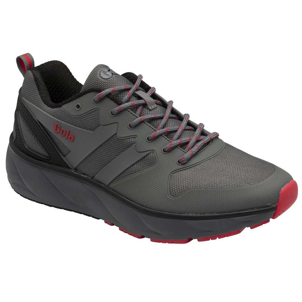 Gola Performance Thunder Sneakers Fekete Mélypiros Hungary | AVF-063458