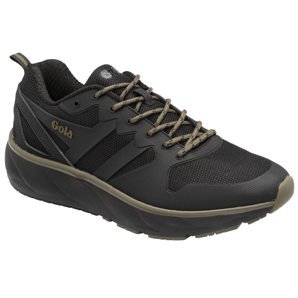 Gola Performance Thunder Sneakers Fekete Khaki Hungary | XRZ-692814