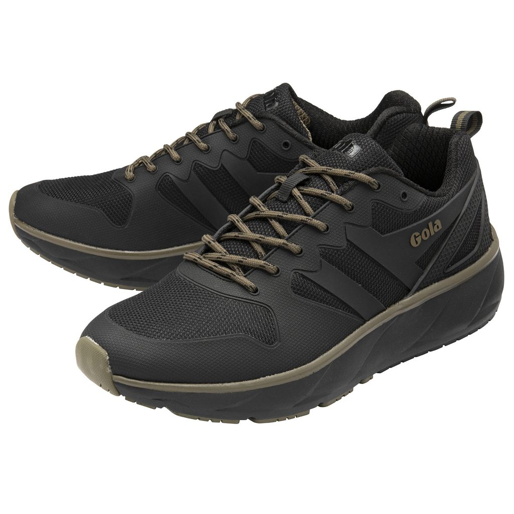 Gola Performance Thunder Sneakers Fekete Khaki Hungary | XRZ-692814
