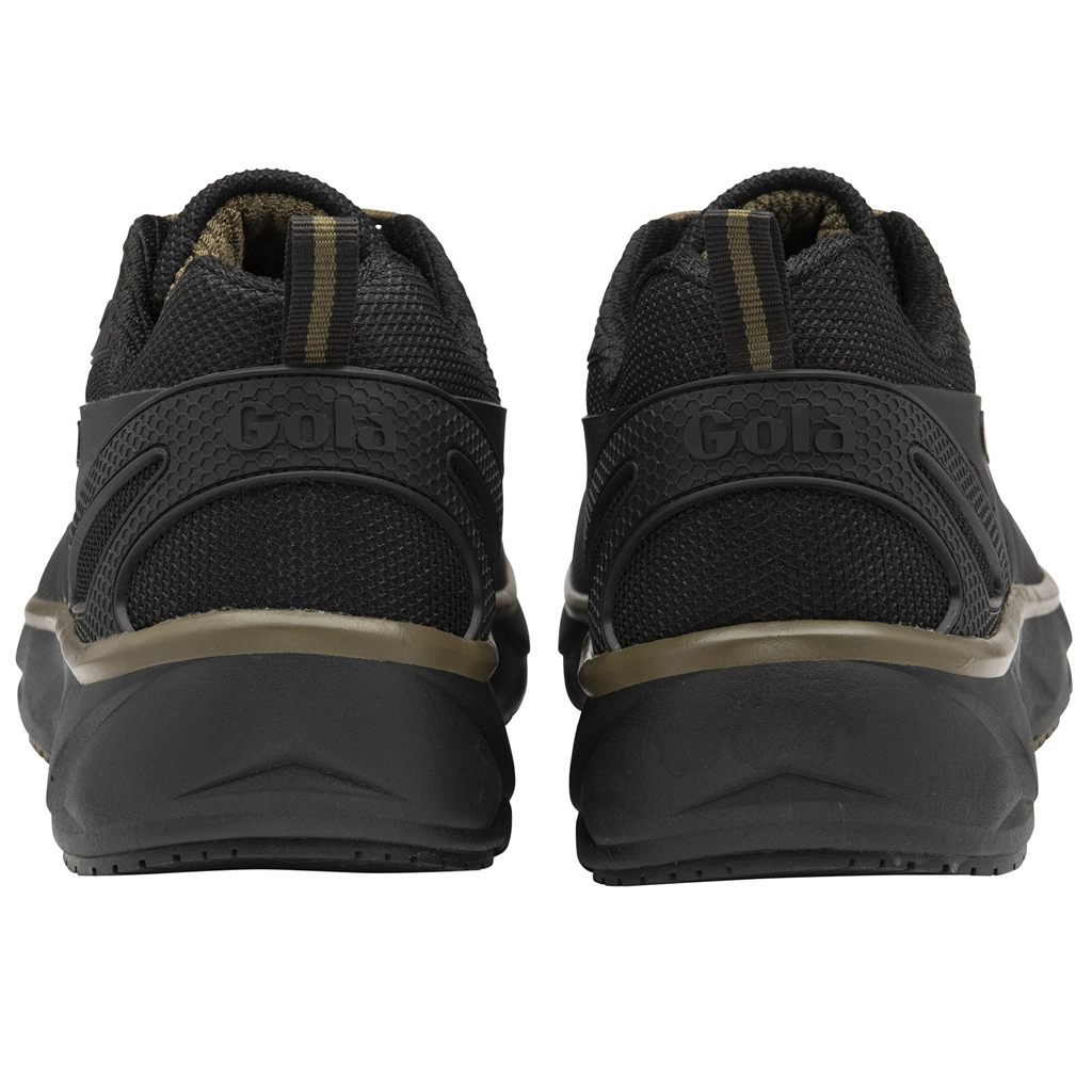 Gola Performance Thunder Sneakers Fekete Khaki Hungary | XRZ-692814
