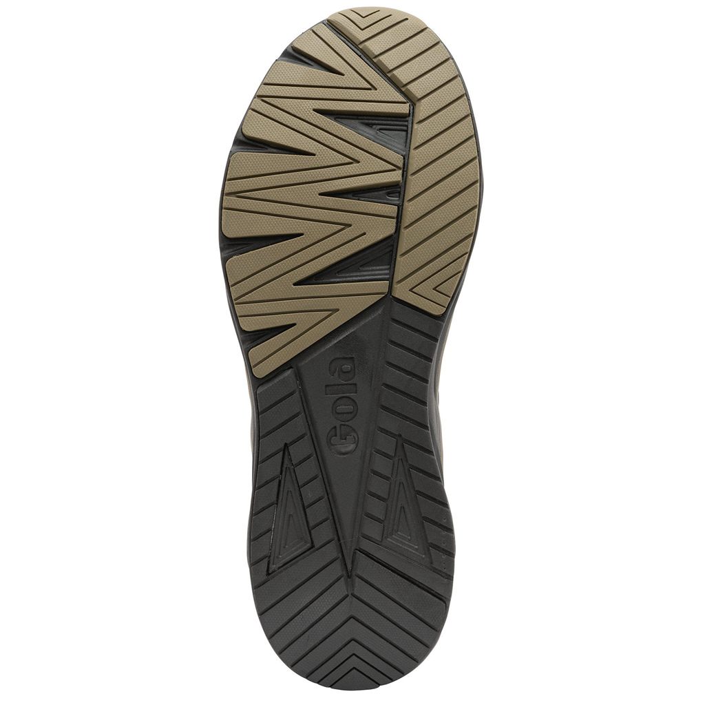 Gola Performance Thunder Sneakers Fekete Khaki Hungary | XRZ-692814