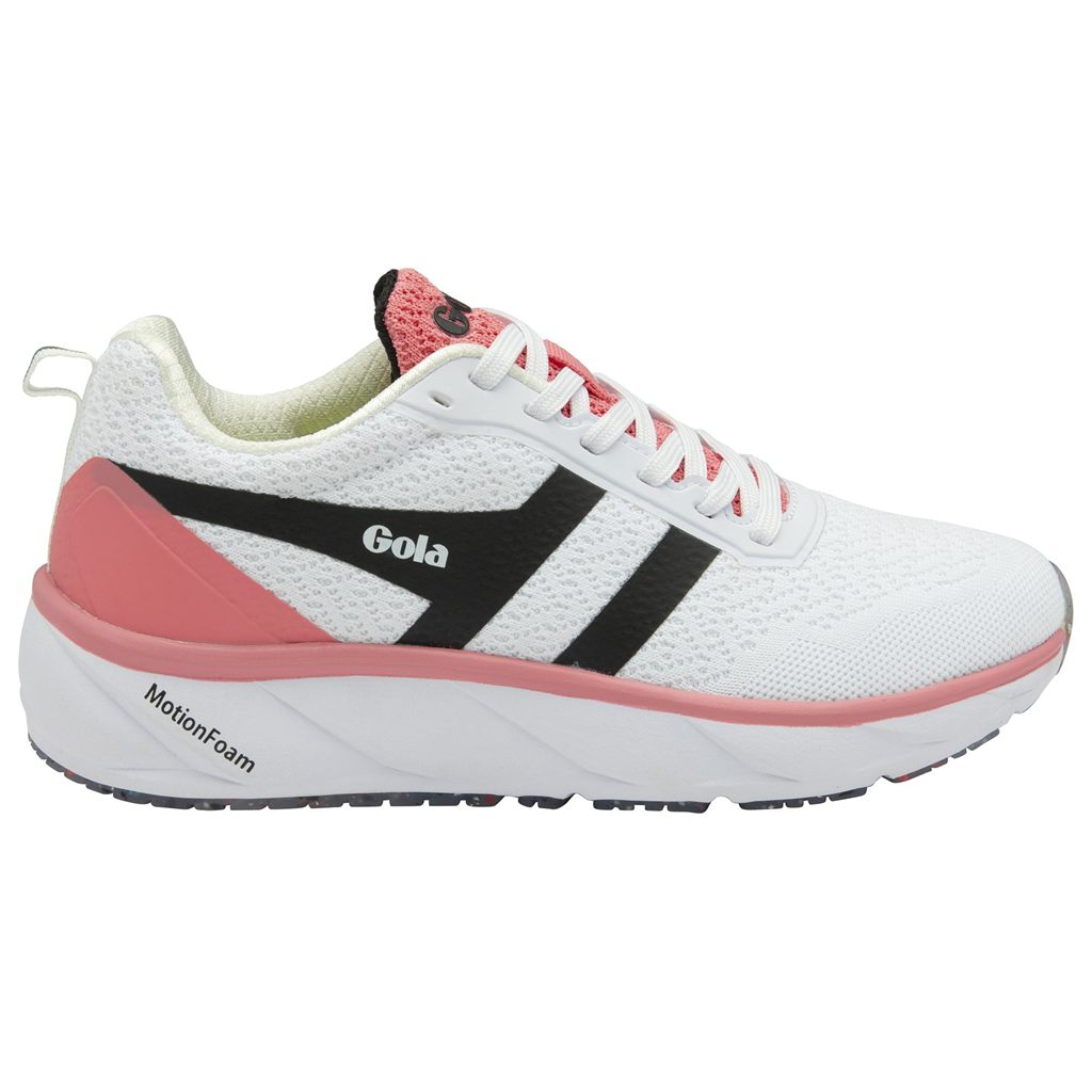 Gola Performance Typhoon RMD Sneakers Fehér Fekete Rózsaszín Hungary | NWQ-617942