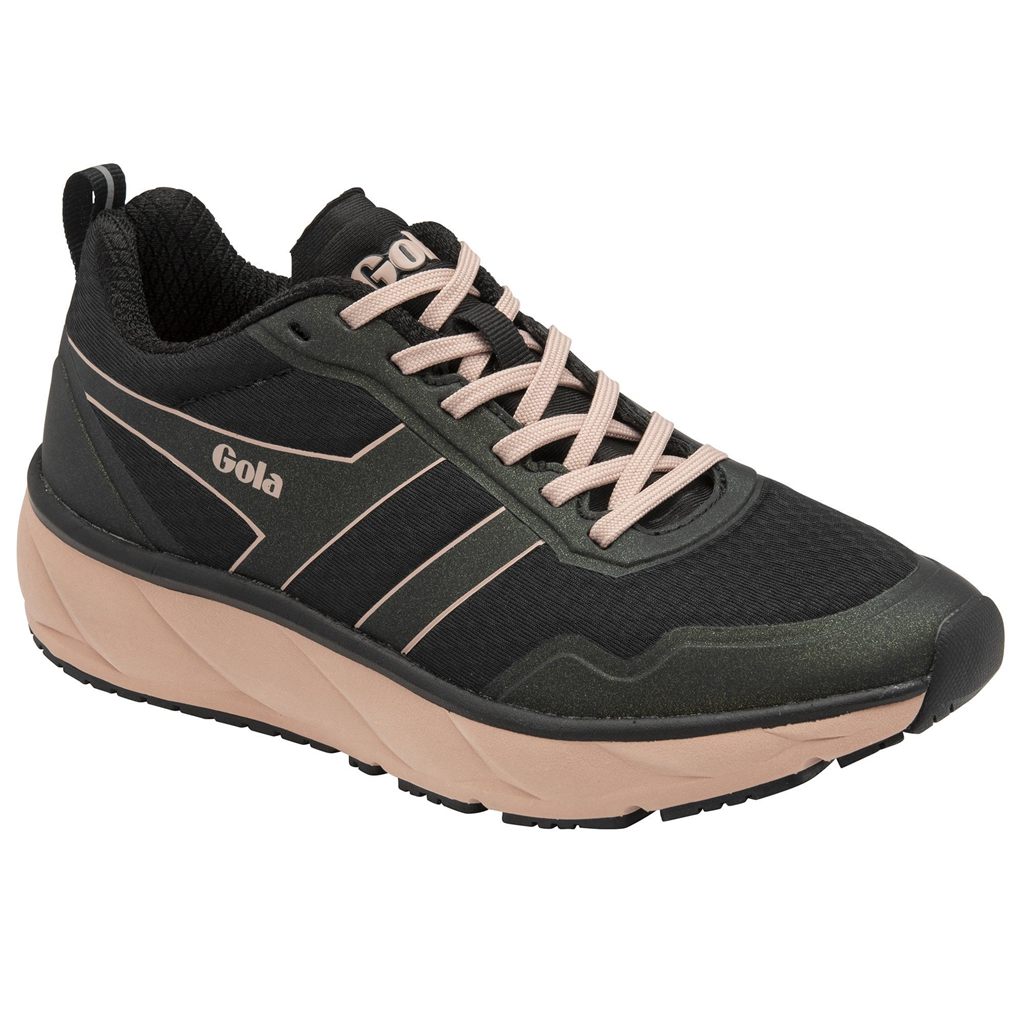 Gola Performance Typhoon Sneakers Fekete Rózsaszín Hungary | PAV-435879