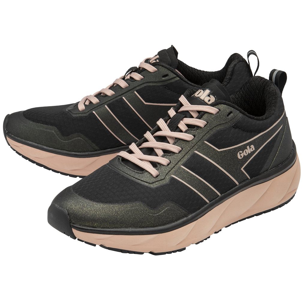 Gola Performance Typhoon Sneakers Fekete Rózsaszín Hungary | PAV-435879