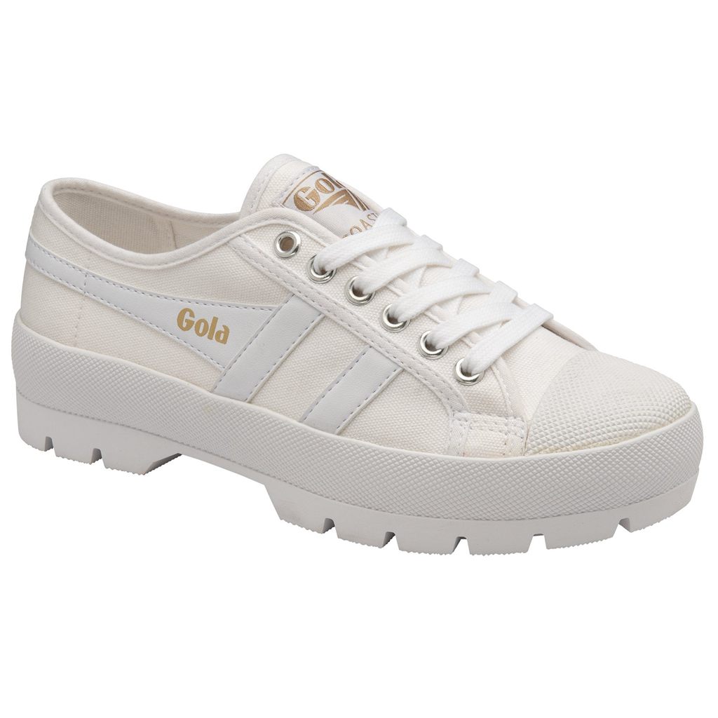Gola Vegan Classics Coaster Peak Sneakers Fehér Fehér Hungary | LJP-079486