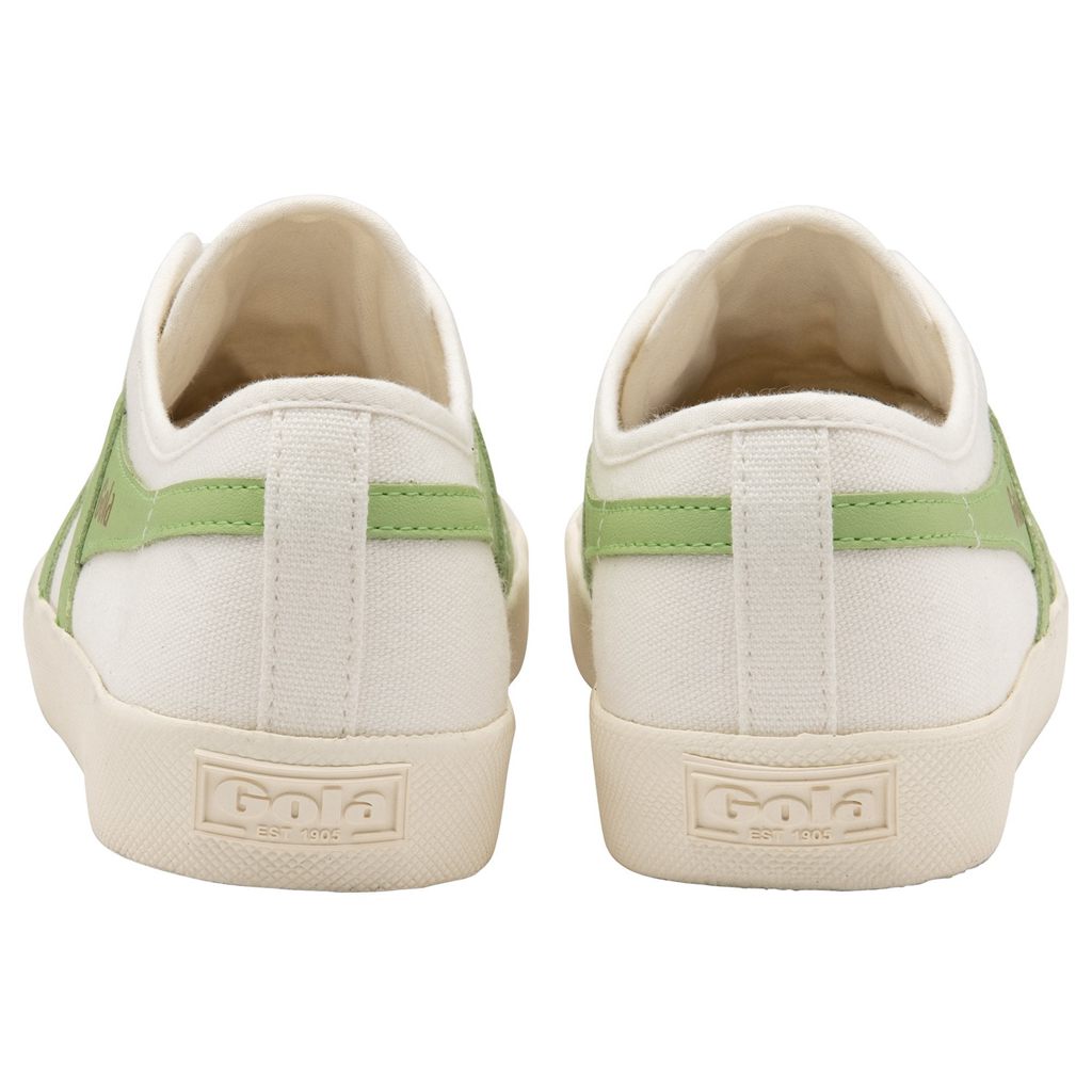 Gola Vegan Classics Coaster Shoes Fehér Zöld Hungary | VSY-842039