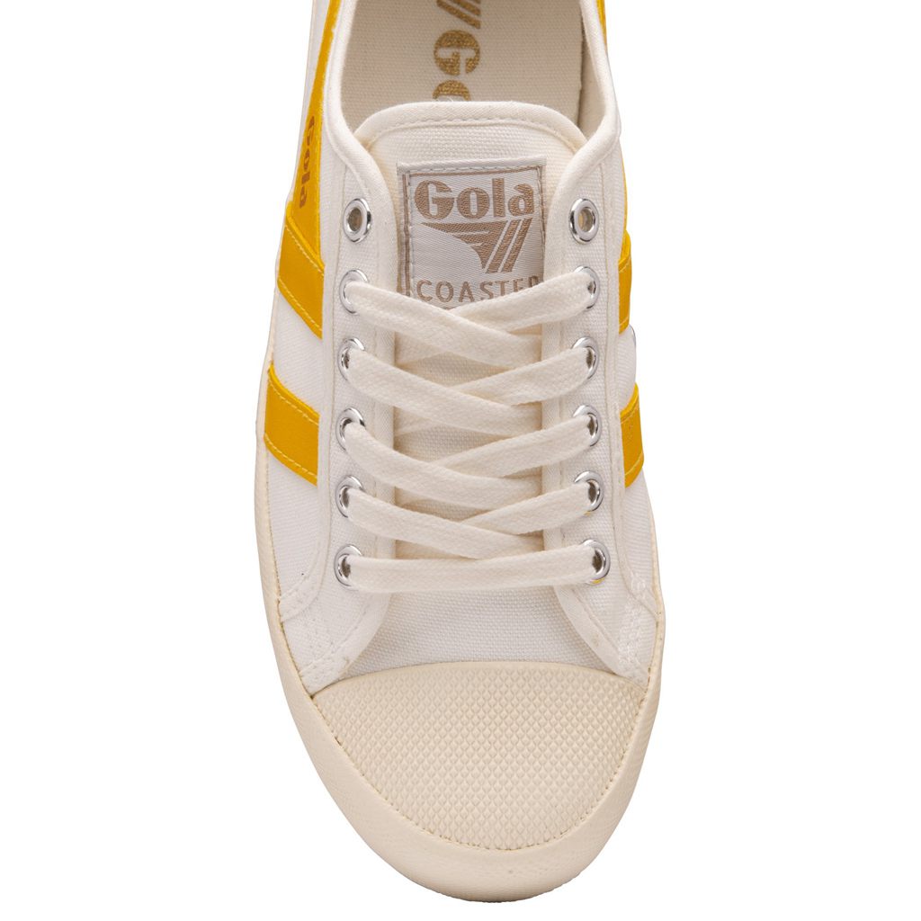 Gola Vegan Classics Coaster Shoes Fehér Hungary | IVD-659014