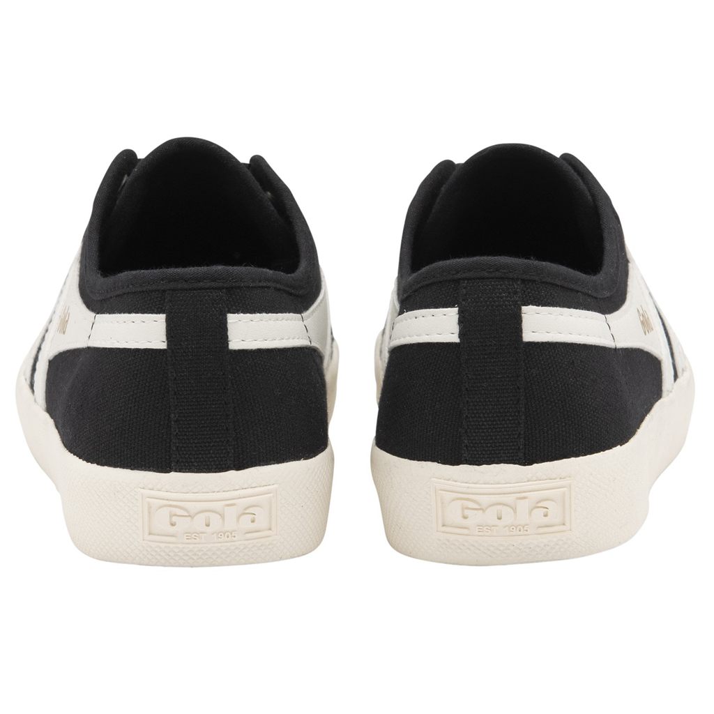 Gola Vegan Classics Coaster Shoes Fekete Fehér Arany Hungary | IJT-325814
