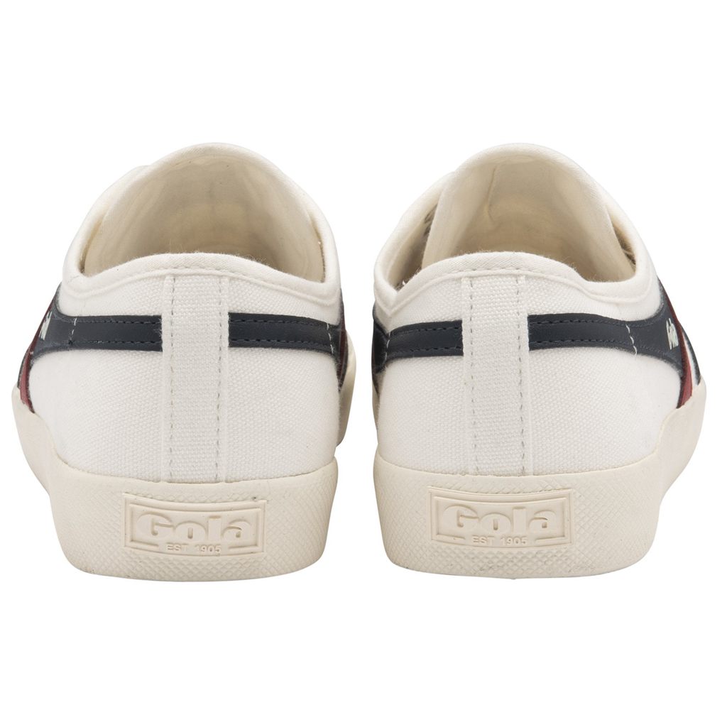 Gola Vegan Classics Coaster Slip Shoes Fehér Sötétkék Piros Hungary | SYO-528741