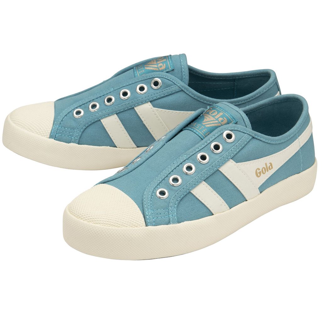 Gola Vegan Classics Coaster Slip Shoes Fehér Hungary | KJZ-032198