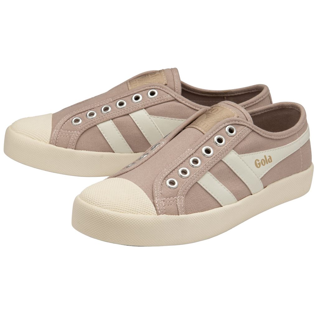 Gola Vegan Classics Coaster Slip Shoes Fehér Hungary | JAQ-859401