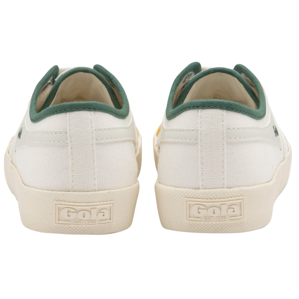 Gola Vegan Classics Coaster Smash Shoes Fehér Sötétzöld Hungary | XMI-635190