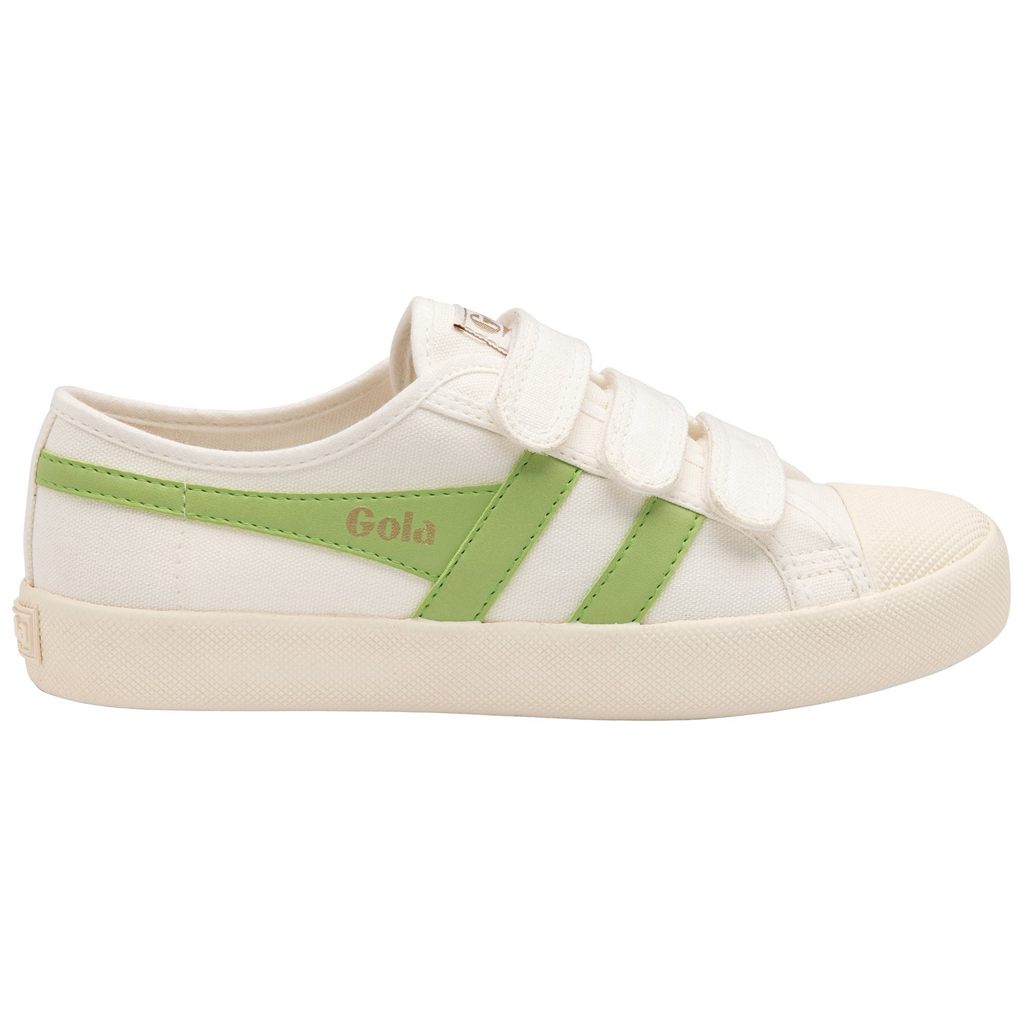 Gola Vegan Classics Coaster Strap Sneakers Fehér Zöld Hungary | IAJ-394871