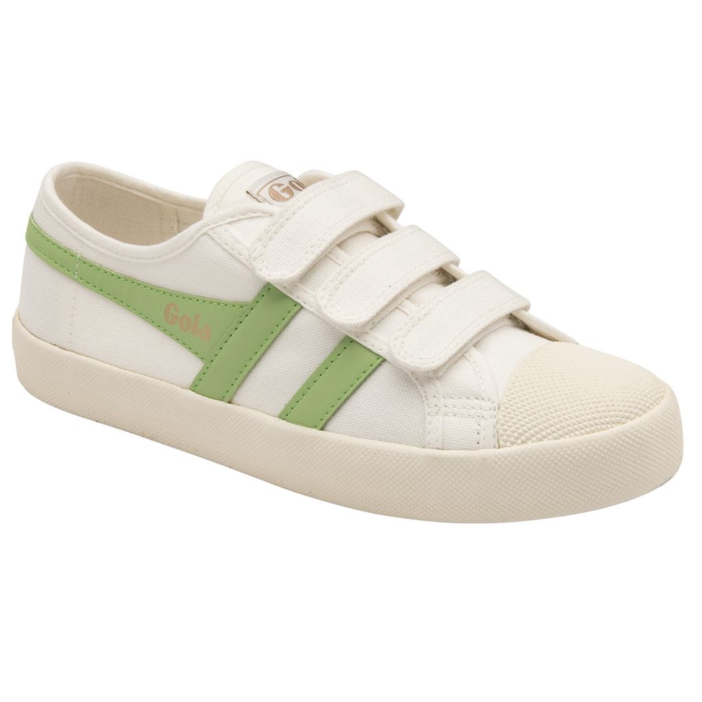 Gola Vegan Classics Coaster Strap Sneakers Fehér Zöld Hungary | IAJ-394871