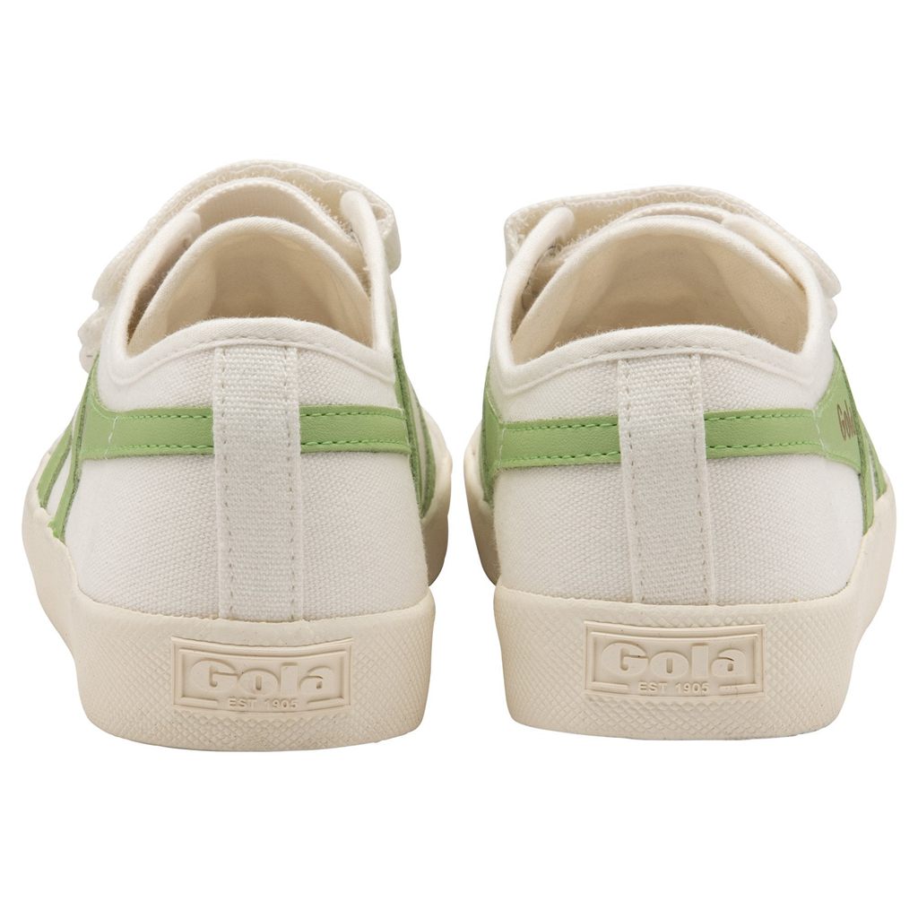 Gola Vegan Classics Coaster Strap Sneakers Fehér Zöld Hungary | IAJ-394871