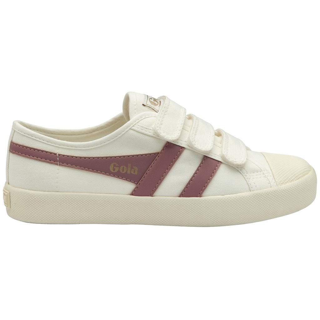 Gola Vegan Classics Coaster Strap Sneakers Fehér Rózsaszín Hungary | VMI-490536