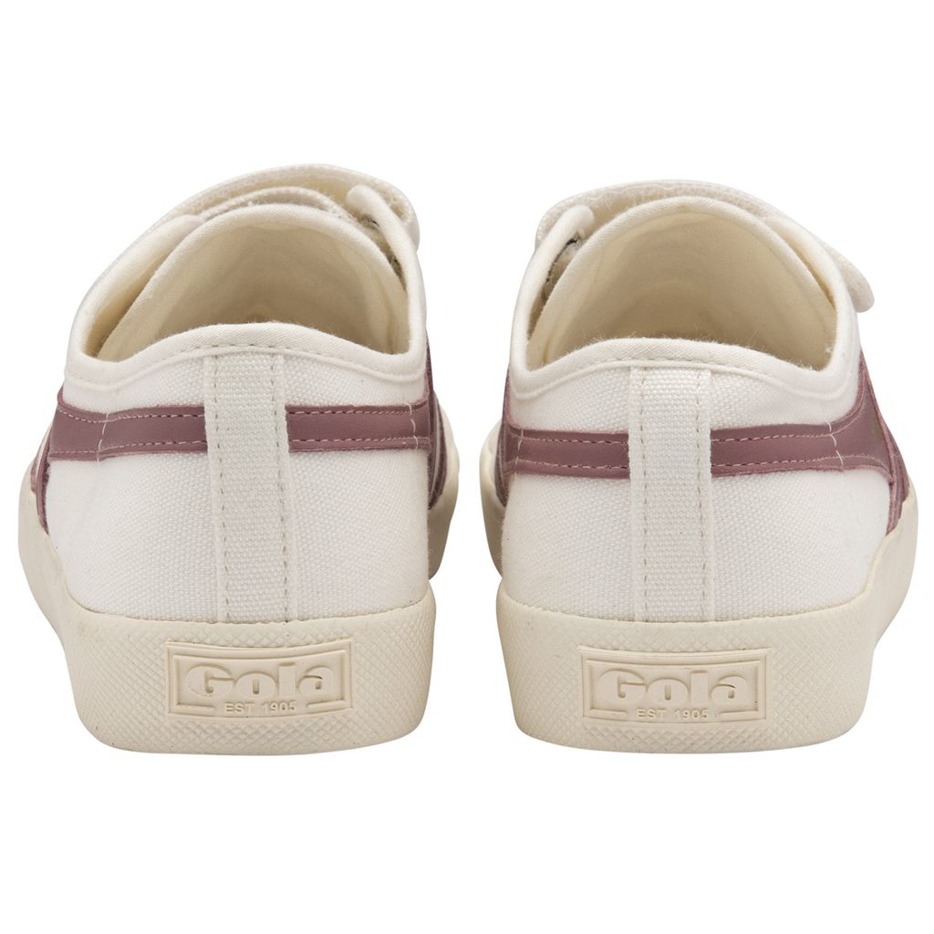 Gola Vegan Classics Coaster Strap Sneakers Fehér Rózsaszín Hungary | VMI-490536