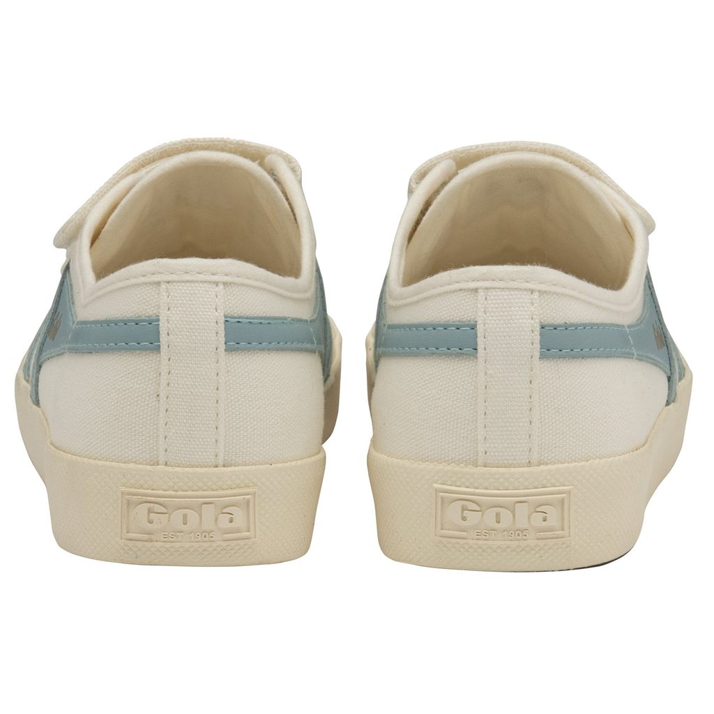 Gola Vegan Classics Coaster Strap Sneakers Fehér Kék Hungary | JWX-936784