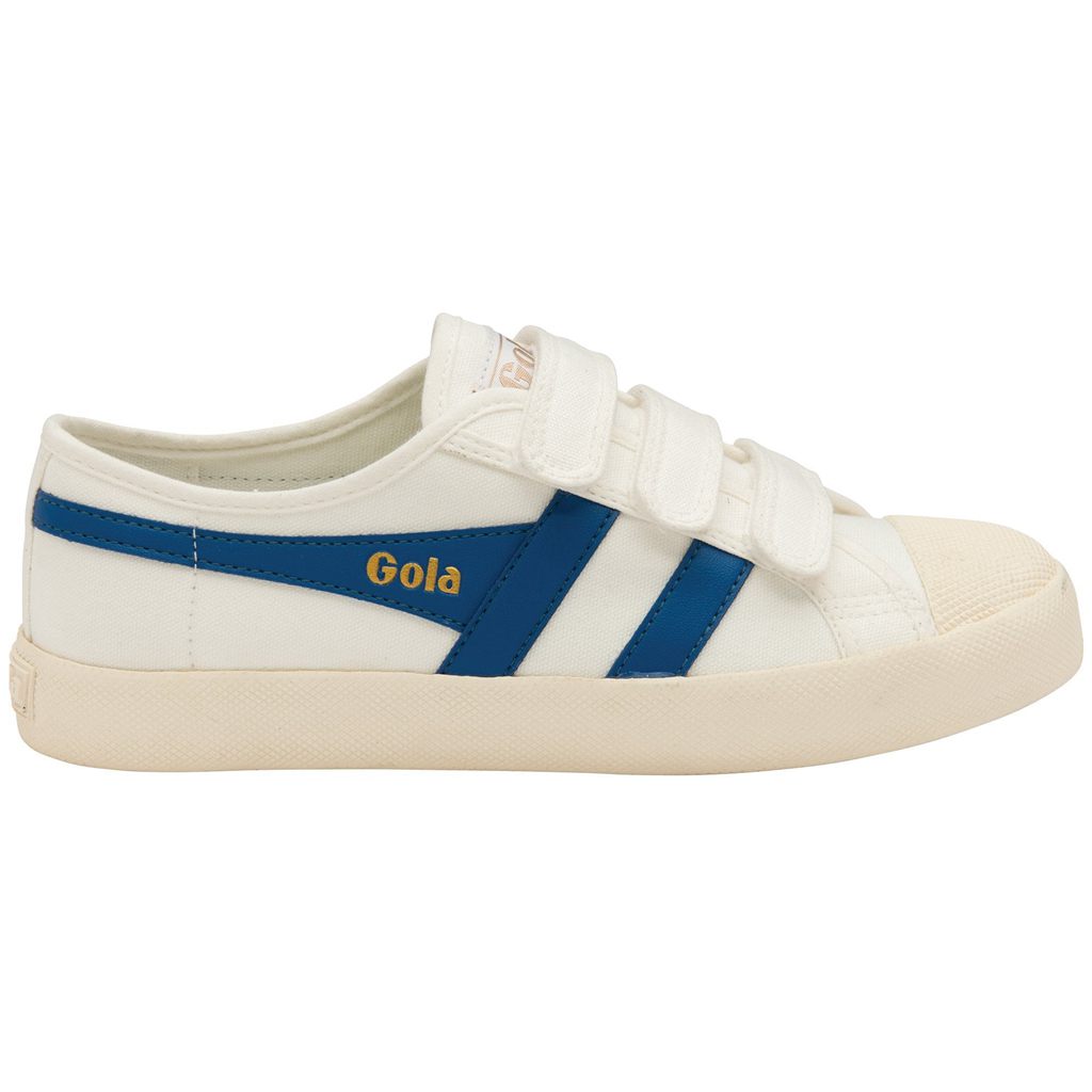 Gola Vegan Classics Coaster Strap Sneakers Fehér Kék Hungary | XJH-816240