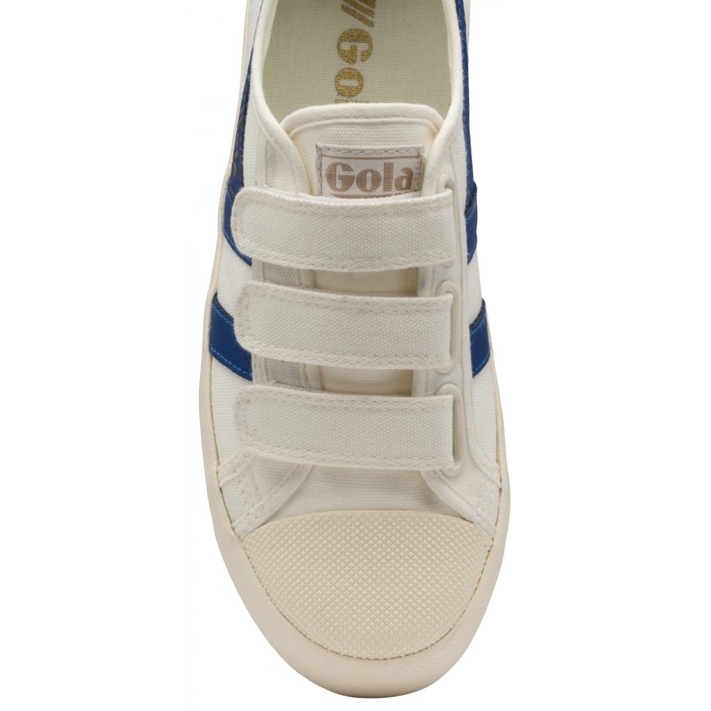 Gola Vegan Classics Coaster Strap Sneakers Fehér Kék Hungary | XJH-816240