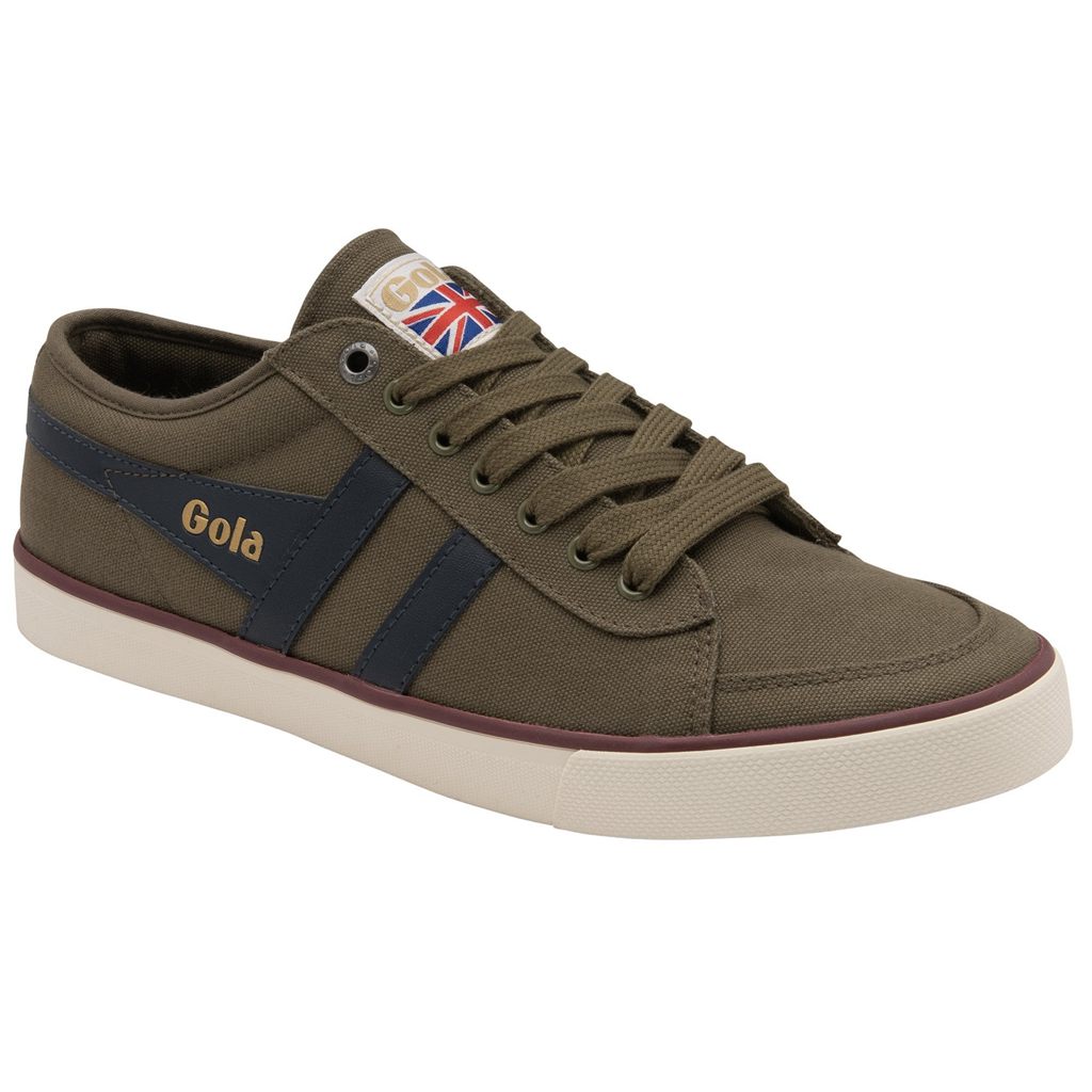 Gola Vegan Classics Comet Plimsoll Sneakers Khaki Sötétkék Bordó Hungary | GIO-239480