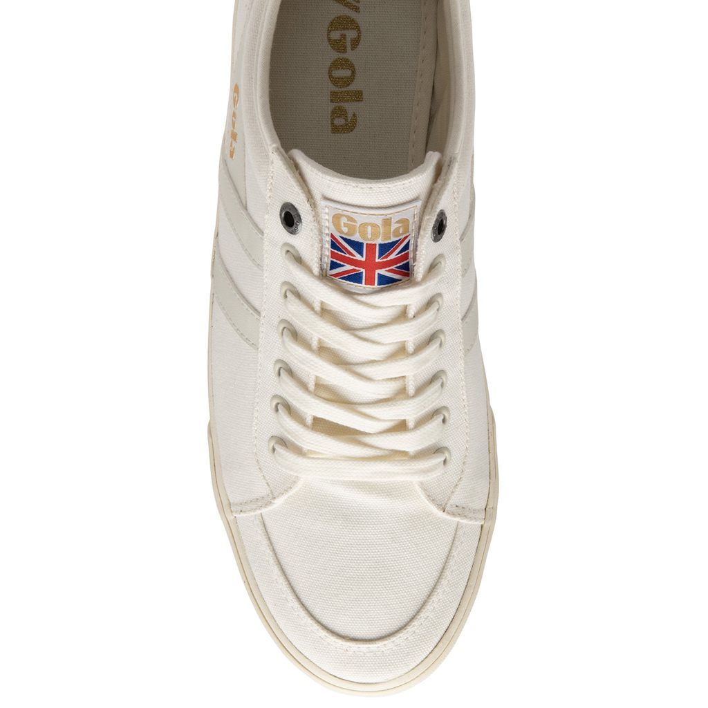 Gola Vegan Classics Comet Plimsoll Sneakers Fehér Fehér Hungary | DLX-650318