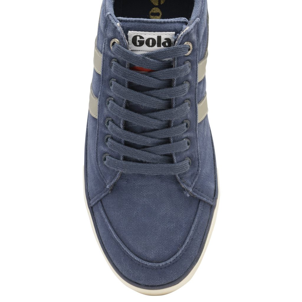 Gola Vegan Classics Comet Plimsoll Sneakers Sötétkék Világos Szürke Hungary | NKT-057236