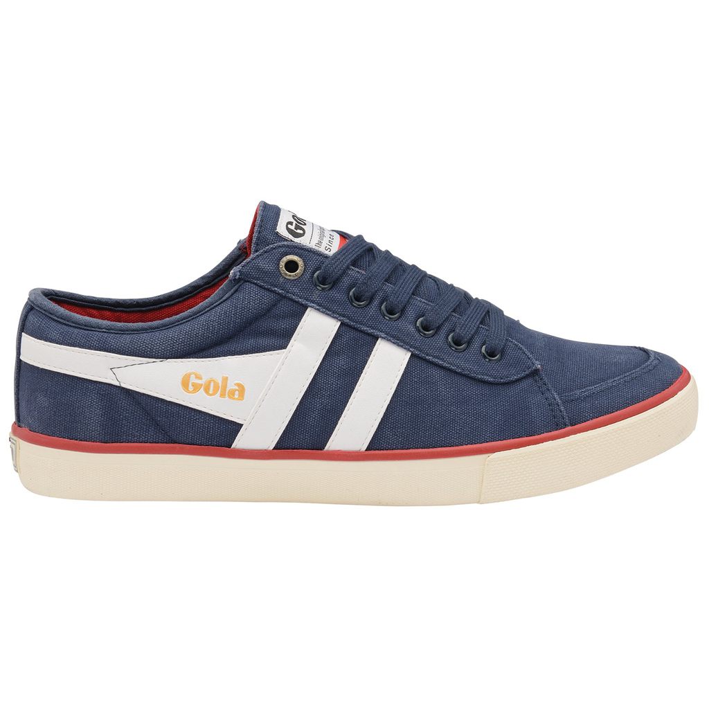 Gola Vegan Classics Comet Plimsoll Sneakers Sötétkék Fehér Hungary | OAK-752193
