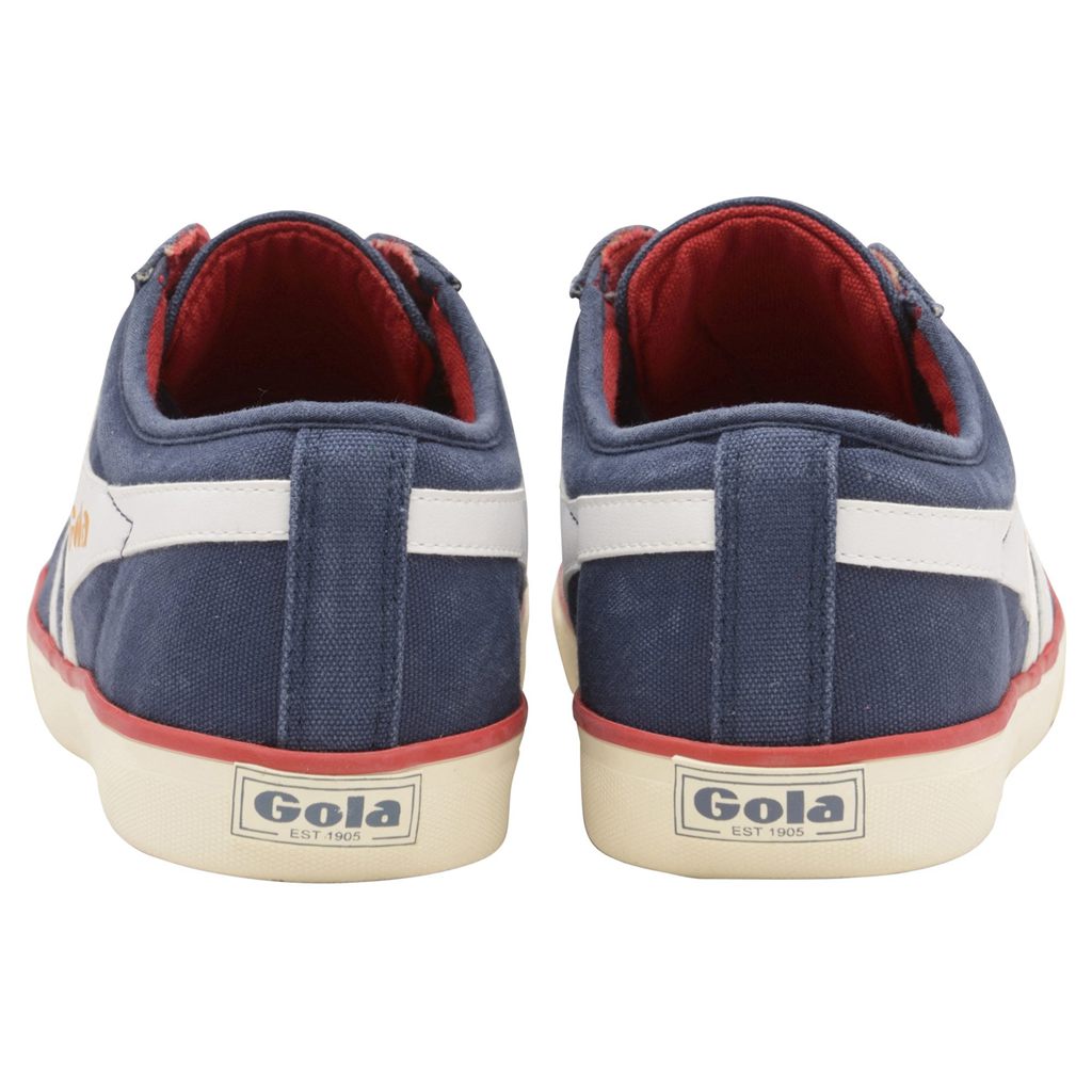 Gola Vegan Classics Comet Plimsoll Sneakers Sötétkék Fehér Hungary | OAK-752193