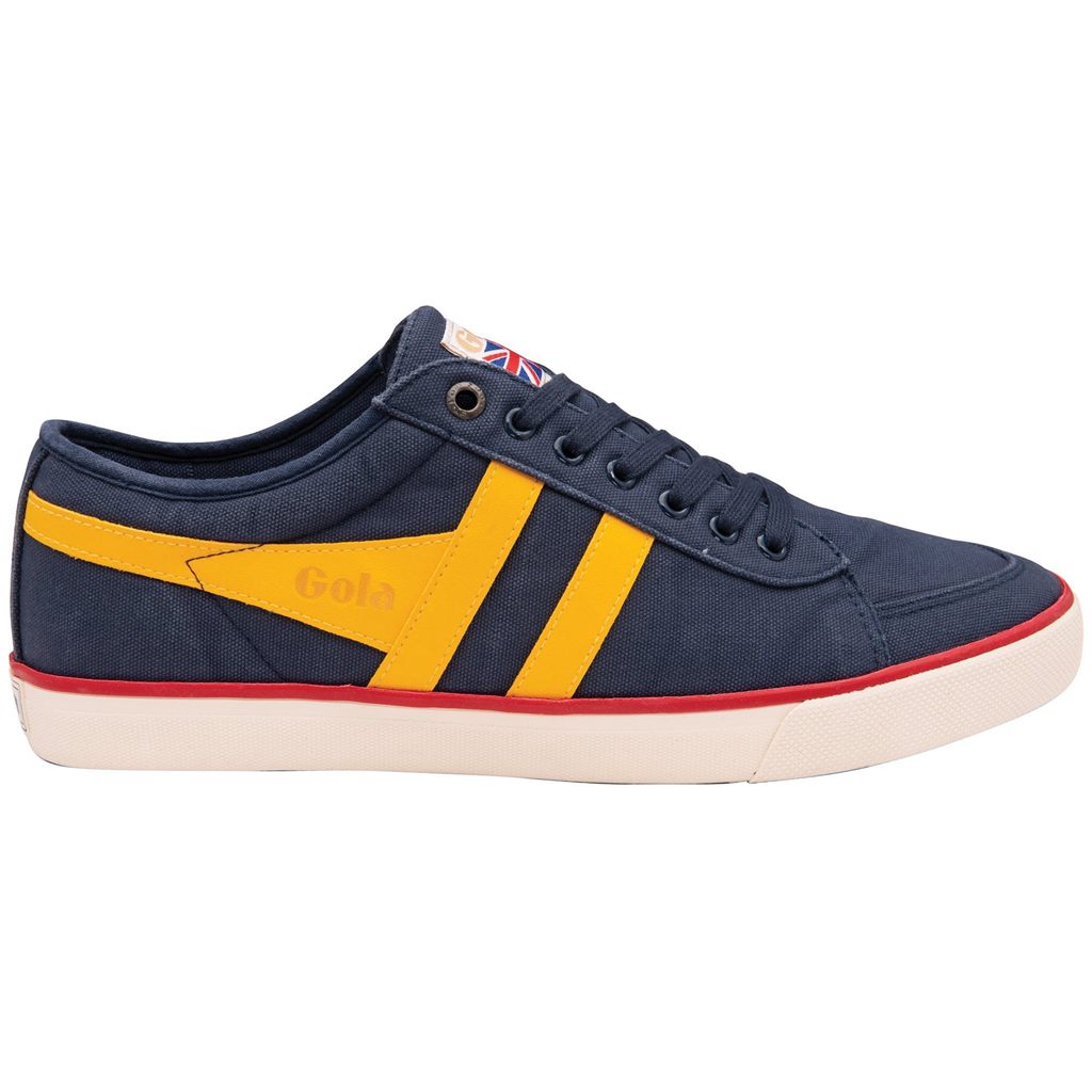 Gola Vegan Classics Comet Plimsoll Sneakers Sötétkék Piros Hungary | RHZ-938405