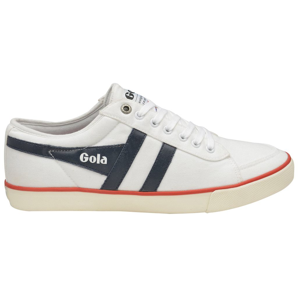 Gola Vegan Classics Comet Plimsoll Sneakers Fehér Sötétkék Piros Hungary | UOF-237904