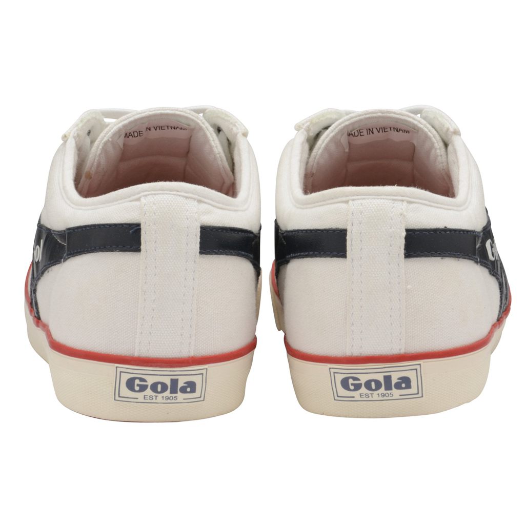 Gola Vegan Classics Comet Plimsoll Sneakers Fehér Sötétkék Piros Hungary | UOF-237904
