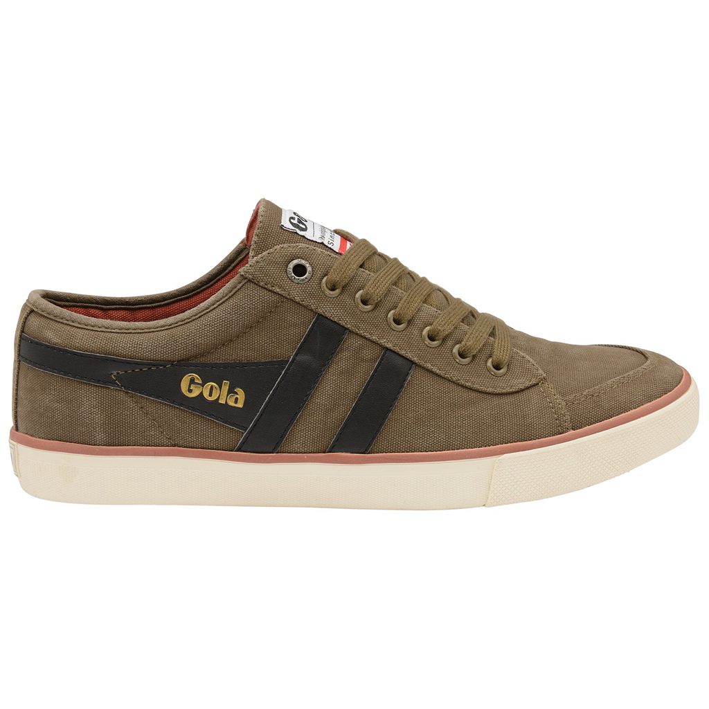 Gola Vegan Classics Comet Plimsoll Trainer Khaki Fekete Hungary | RQG-842795